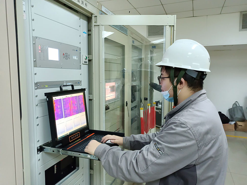 浙江浙能嘉華發電有限公司5號發電機安裝紅外熱成像在線監測系統